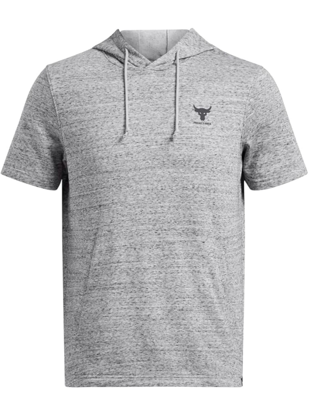 Under Armour Men's Project Rock Payoff Short Sleeve Terry Hoodie Small NWT